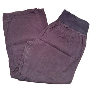 Old Navy linen-blend pants, navy blue, XL